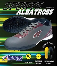 AMBROS Mens Golf Shoes - Albatross (Gray)