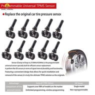 10Pcs TPMS Tire Pressure Sensor Programmable for  TS408 TS508 ITS600 433MHz 315MHZ 2 in 1 MX Sensor 