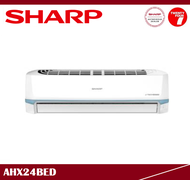 [ Delivered by Seller ] SHARP 2.5HP J-Tech Inverter Air Conditioner / Aircond / Air Cond R32 AHX24BED