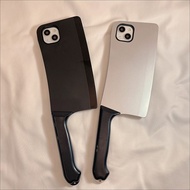 Kitchen Knife Phone Case Apple 14 Creative 12 Spoof 1311xr Female 8 Male Kitchen Knife Phone Case Ap