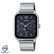 Casio Analog MTP-M305D-1A Moonphase Quartz Stainless Steel Men's Watch