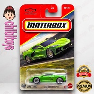 HIJAU Matchbox 2020 Corvette C8 Green Diecast Sport Car