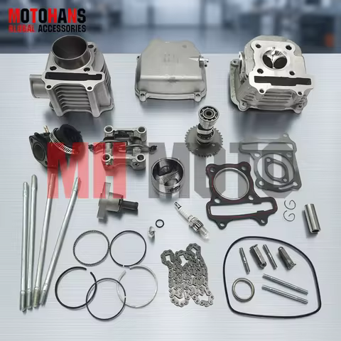 GY6 125 150 155 170 175 180 CYLINDER AND HEAD KIT FOR 4T ENGINE SCOOTER ATV QUAD ROKETA TAOTAO UM SU