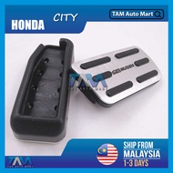 Honda City GM2 GM3 Auto Pedal Non-Slip Pedal Brake Foot Treadle Pad Cover Kit For City TMO (2008-201