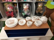 絕版 森林家族 森林家族公仔 森林家族擺設 sylvanian families  陶瓷 茶具套裝