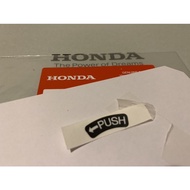 HONDA Japanese Standard CIVIC EK9 TypeR EG6 Keyhole Cover Sticker