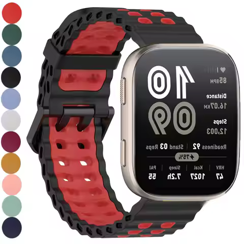 22mm Bracelet For Amazfit GTR 4 Bip 5 6 GTR 2 LTE Strap Ocean Band Silicone Sport For Amazfit GTR 47