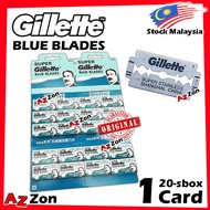 Gillette Super Blue Blades 100% Genuine Product Super Blue Blades Razor Blade Gillette Mata Pisau 1C