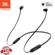 Original JBL T110BT Wireless Bluetooth Earphone Harman Sports Earbuds Running Bass Sound Magnetic He