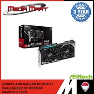 ASROCK AMD RADEON RX 9060 XT CHALLENGER OC 16GB/8GB GRAPHICS CARD