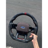 Ford Ranger Raptor Carbon steering Alcantara Forge carbon steering ford ranger raptor