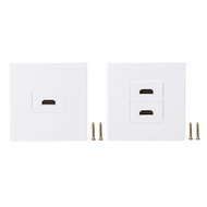 neva* 86 Type Wall Panel Socket HDMI High Definition Digital TV Network Cable Outlet