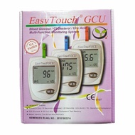 Easy Touch GCU 3 in 1 Alat Cek Gula Darah / Asam Urat / Kolesterol