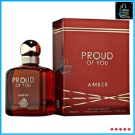 NEW ARRIVAL ][ Fragrance World Proud Of You Amber EDP (100ml)
