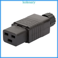KOK IEC PDU UPS 16A 250VAC 320 C 19 plug IEC C19 DIY plug IEC conector IEC 320 C19
