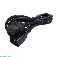 zebeaacc 3Pin Connectors IEC320-C19 to IEC320-C20 Converters Adapter Cable Power Cord
