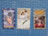 赤石路代日本動漫電話卡三張