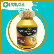 NATURELINE VITAMIN D3 400 IU CONTENTS 60