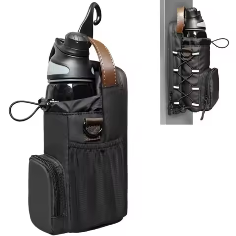 Magnetic Gym Bag Large Capacity Magnetic Carrier Bag With Phone Pocket Portable Gym Water Bottle Pou