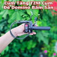 Cùm Tăng TZM+Cùm Đề Domino Bấm Sẵn–Lắp NhanhGa NhẹĐề Nhanh Cho Vario Satria Raider Sonic Exciter GSX