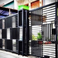 pagar besi galvanis minimalis berkualitas bandung