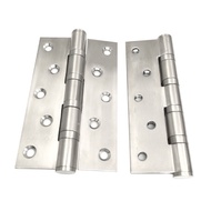 17cm Horizontal Hinge 304 Stainless Steel 3mm Thickened Mute Bearing Horizontal Doors Windows Solid 