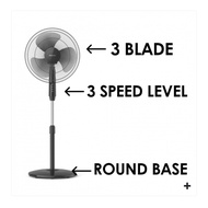 Philips Standing Fan 16 Inch Philip ACP610/01 ACP 610 /01 ACP-610 /01 ACP 610 /01 Warranty