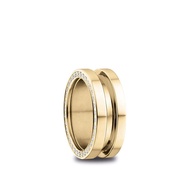 Bering Arctic Symphony Polished Gold Women's Ring  (525-27-X3)