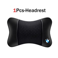 Breathable Mesh Ice Silk Headrest All-season Universal Car Seat Back Lumbar Pillow for BMW X1 X3 X4