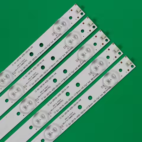 10 Lamp LED Backlight strip GJ-2K16-430-D510-V4 GJ-2K15-430-D510 For Philips 43"TV 43PFT4131 01Q58-A