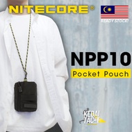 NITECORE NPP10 - EDC Polyester Pocket Pouch - ORIGINAL - Ready Stock in MALAYSIA from KEDAI TAC-T