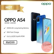 OPPO A54 Smartphone | 4GB RAM + 64GB ROM | 5000mAh Big Battery | 18W Fast Charge