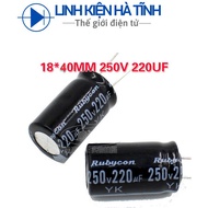 5pcs CAPACITOR 220UF 250V CAPACITOR 220UF250V -BD6