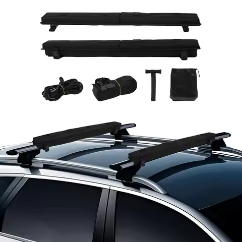 SucceBuy 30 inch Soft Roof Rack Pad Universal Car Roof Rack Pad for Various Crossbars Luggage Kayak