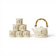 Tea Set Gift Box Ceramic Wedding Tea Set Mr and Lady Mugs for Bride and Groom Housewarming Anniversa