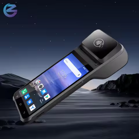 ZCS Cheaper Z92 PDAs Mobile Android 5.5 Handheld POS Terminal with Printer for Loyverse/Inventory /R