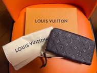 Louis Vuitton Monogram Purple Long Wallet - LV 紫色壓紋長銀包