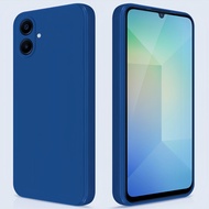 Fashion Solid Colour Shockproof Protective Liquid Silicone Phone Case For    Samsung Galaxy A07 / A0