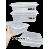 MIN 5 pcs DM THINWALL 3600 ML SQ ART 48