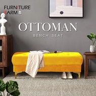 F&F: Otman 103 Simple and Domain Ottoman Bench Chair Sofa