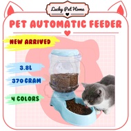 3.8L Pet Automatic Feeder Dog Cat Food Dispenser Auto Pet Feeder Food Dispenser / Anjing Kucing Maka