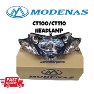 CT100 CT110 HEADLAMP HEADLIGHT LAMPU DEPAN CT MODENAS ORIGINAL100%MODENAS