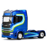 Bburago 1:43 Scania 770S Voo FH16 750 XXL 4X2 Heavy Tractor Truck Head Die Cat Collectible Hobbie Mo