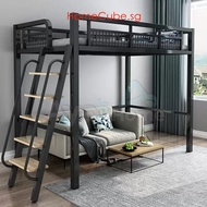 Loft Bed Frame Loft Bed Nordic Iron Dormitory Noise Free Bed Bedroom Loft Bed Frameaya