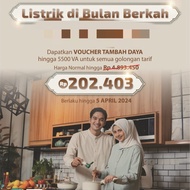 SALE PROMO VOCER TAMBAH DAYA LISTRIK PLN 2024 READYY