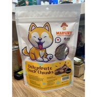 MARUKO MAKANAN ANJING DEHYDRATE DUCK CHUNKS DOG TREATS 50G