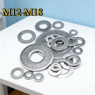 [FGH-G] Galvanized Flat Washer Round Washer Ultra-Thin Metal Screw Washer M12/M14/M16/M18