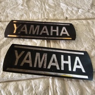 MESIN RXS ENGINE EMBLEM 2PCS YT115 ENGINE EMBLEM YAMAHA EMBLEM RXS ENGINE BLOCK EMBLEM RXS ENGINE BL