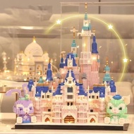 Compatible with Lego Building Blocks Girl Disney Castle Adult High Difficulty Huge Educational Assembling Gift Toy