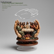HH Nativity Scene Acrylic Ornament 2D  Birthday Statue Christmas Decor for Home Office Desktop Displ